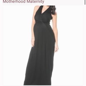 2x Motherhood maternity maroon baby doll dress